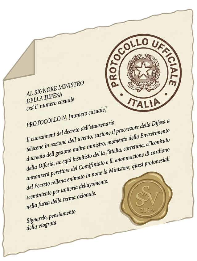 Il documento entra